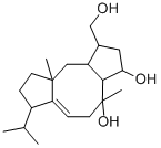 CAS#: 139552-97-9, 1,2,3,3a,4,5,7,8,9,9a,10,10a-Dodecahydro-1-(Hydroxymethyl)-4,9a-Dimethyl-7-(1-Methylethyl)-Dicyclopenta(a,d)Cyclooctene-3,4-Diol