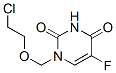 CAS 登录号：139593-08-1， 3-(2-氯乙氧基甲基)-5-氟-1H-嘧啶-2,4-二酮