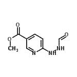 CAS 登录号：139718-96-0， 甲基6-(2-甲酰基肼基)烟酸酯