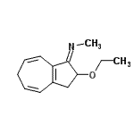 CAS 登录号：139758-88-6， (1Z)-2-乙氧基-N-甲基-3,6-二氢-1(2H)-薁亚胺
