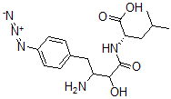 CAS 登录号：139915-04-1， (2S)-2-[[3-氨基-4-(4-叠氮基苯基)-2-羟基丁酰基]氨基]-4-甲基戊酸