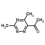 CAS#: 139938-60-6, 1-(3,5-Dimethyl-1,2,4-Triazin-6-Yl)Ethanone