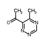 CAS 登录号：139938-64-0， 1-(5-甲基-1,2,4-三嗪-6-基)乙酮