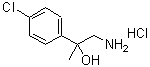 CAS 登录号：14002-11-0， 1-氨基-2-(4-氯苯基)-2-丙醇盐酸盐(1:1)