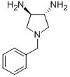 CAS 登录号：140134-21-0， (3R,4R)-1-(苯基甲基)-3,4-吡咯烷二胺