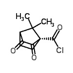 CAS#: 140386-60-3, 7,7-Dimethyl-2,3-Dioxobicyclo[2.2.1]Heptane-1-Carbonyl Chloride