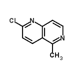CAS 登录号：140692-93-9， 2-氯-5-甲基-1,6-萘啶
