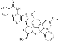 CAS#: 140712-79-4, N-Benzoyl-3'-O-[Bis(4-Methoxyphenyl)Phenylmethyl]-2'-Deoxy-Adenosine