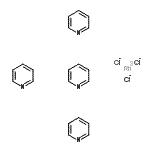 CAS 登录号：14077-30-6， 铑(3+)氯化物-吡啶(1:3:4)