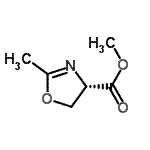 CAS#: 141029-63-2, Methyl (4S)-2-Methyl-4,5-Dihydro-1,3-Oxazole-4-Carboxylate