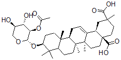 CAS 登录号：141039-74-9， 异叶梁王茶甙IV