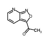 CAS 登录号：14133-18-7， 1-([1,2]恶唑并[3,4-b]吡啶-3-基)乙酮