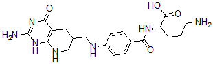 CAS#: 141397-59-3, (2S)-5-Amino-2-[[4-[(2-Amino-4-Oxo-5,6,7,8-Tetrahydro-1H-Pyrido[5,6-e]Pyrimidin-6-Yl)Methylamino]Benzoyl]Amino]Pentanoic Acid