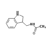 CAS#: 141524-66-5, N-(2,3-Dihydro-1H-Indol-3-Ylmethyl)Acetamide