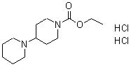 CAS 登录号：14154-82-6， 1,4'-联哌啶-1'-羧酸乙酯二盐酸盐