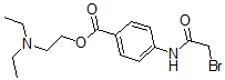 CAS 登录号：141545-71-3， 2-二乙基氨基乙基4-[(2-溴乙酰基)氨基]苯甲酸酯