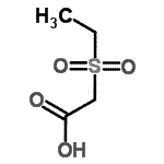 CAS 登录号：141811-44-1， (乙基磺酰基)乙酸