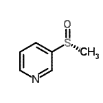 CAS#: 141986-55-2, 3-[(R)-Methylsulfinyl]Pyridine