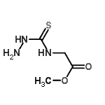 CAS 登录号：141990-74-1， 甲基N-(肼基硫代甲酰)甘氨酸酯