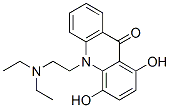 CAS 登录号：141992-44-1， 10-(2-二乙基氨基乙基)-1,4-二羟基吖啶-9-酮