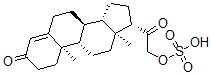 CAS 登录号：1420-82-2， 脱氧皮质酮硫酸酯