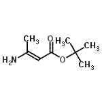 CAS#: 14205-43-7, 2-Methyl-2-Propanyl (2E)-3-Amino-2-Butenoate