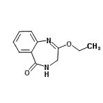 CAS 登录号：142114-85-0， 2-乙氧基-3,4-二氢-5H-1,4-苯并二氮杂卓-5-酮