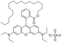 CAS 登录号：142179-00-8， 玫瑰精 B 十八烷基酯高氯酸盐