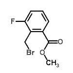 CAS 登录号：142314-72-5， 甲基2-(溴甲基)-3-氟苯甲酸酯