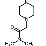 CAS 登录号：142321-23-1， N,N-二甲基-2-(1-哌嗪基)乙酰胺