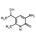CAS#: 142327-87-5, 3-Amino-5-(1-Hydroxyethyl)-6-Methyl-2(1H)-Pyridinone