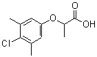 CAS 登录号：14234-20-9， 2-(4-氯-3,5-二甲基苯氧基)丙酸
