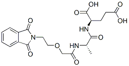 CAS 登录号：142489-47-2， N-(2-(2-苯二甲酰亚氨基乙氧基)乙酰基)-L-丙氨酰-D-谷氨酸