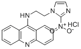 CAS 登录号：142618-00-6， N-[2-(2-硝基咪唑-1-基)乙基]吖啶-9-胺盐酸盐