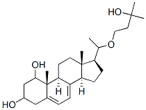 CAS 登录号：142785-61-3， 20-(3-羟基-3-甲基丁氧基)孕甾-5,7-二烯-1,3-二醇