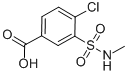 CAS#: 1429-44-3, 4-Chloro-3-[(Methylamino)Sulfonyl]Benzoic Acid