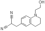 CAS#: 142978-25-4, {[1-(2-Hydroxyethyl)-1,2,3,4-Tetrahydro-6-Quinolinyl]Methyl}Malononitrile