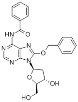 CAS 登录号：142979-40-6， N-苯甲酰基-2'-脱氧-8-(苯基甲氧基)-腺苷