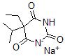 CAS 登录号：143-82-8， 普罗比妥钠盐