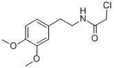CAS 登录号：14301-31-6， 2-氯-N-[2-(3,4-二甲氧基苯基)乙基]-乙酰胺