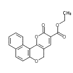 CAS#: 143034-66-6, Ethyl 2-Oxo-2H,5H-Benzo[f]Pyrano[3,2-c]Chromene-3-Carboxylate