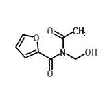 CAS 登录号：143150-17-8， N-乙酰基-N-(羟基甲基)-2-糠酰胺