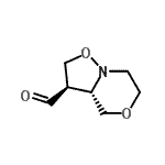 CAS#: 143262-76-4, (3R,3aS)-Hexahydro[1,2]Oxazolo[3,2-c][1,4]Oxazine-3-Carbaldehyde