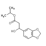CAS#: 143284-60-0, Isopropyl 3-(1,3-Benzodioxol-5-Yl)-3-Hydroxypropanoate