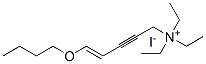 CAS 登录号：143337-74-0， [(E)-5-丁氧基戊-4-烯-2-炔基]-三乙基铵碘化物