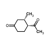 CAS 登录号：143392-14-7， (3S,4R)-4-乙酰基-3-甲基环己酮