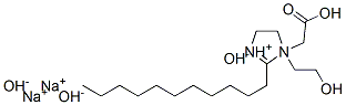 CAS 登录号：14350-96-0， 1-(羧甲基)-4,5-二氢-1-(2-羟基乙基)-2-十一烷基-1H-咪唑鎓盐氢氧化钠(1:1:2)