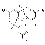 CAS 登录号：14354-59-7， 铝三[(2Z)-1,1,1-三氟-4-氧代-2-戊烯-2-醇]