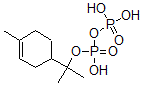 CAS 登录号：143563-42-2， 2-(4-甲基-1-环己-3-烯基)丙-2-基膦酰氢磷酸酯