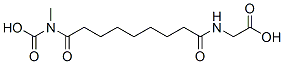 CAS 登录号：143673-89-6， 2-[[9-(羧甲基氨基)-9-氧代壬酰]氨基]乙酸